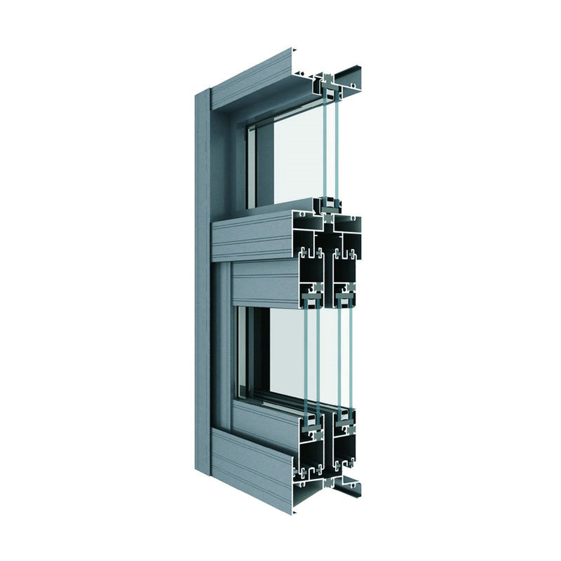 85GT glue injection thermal break sliding window