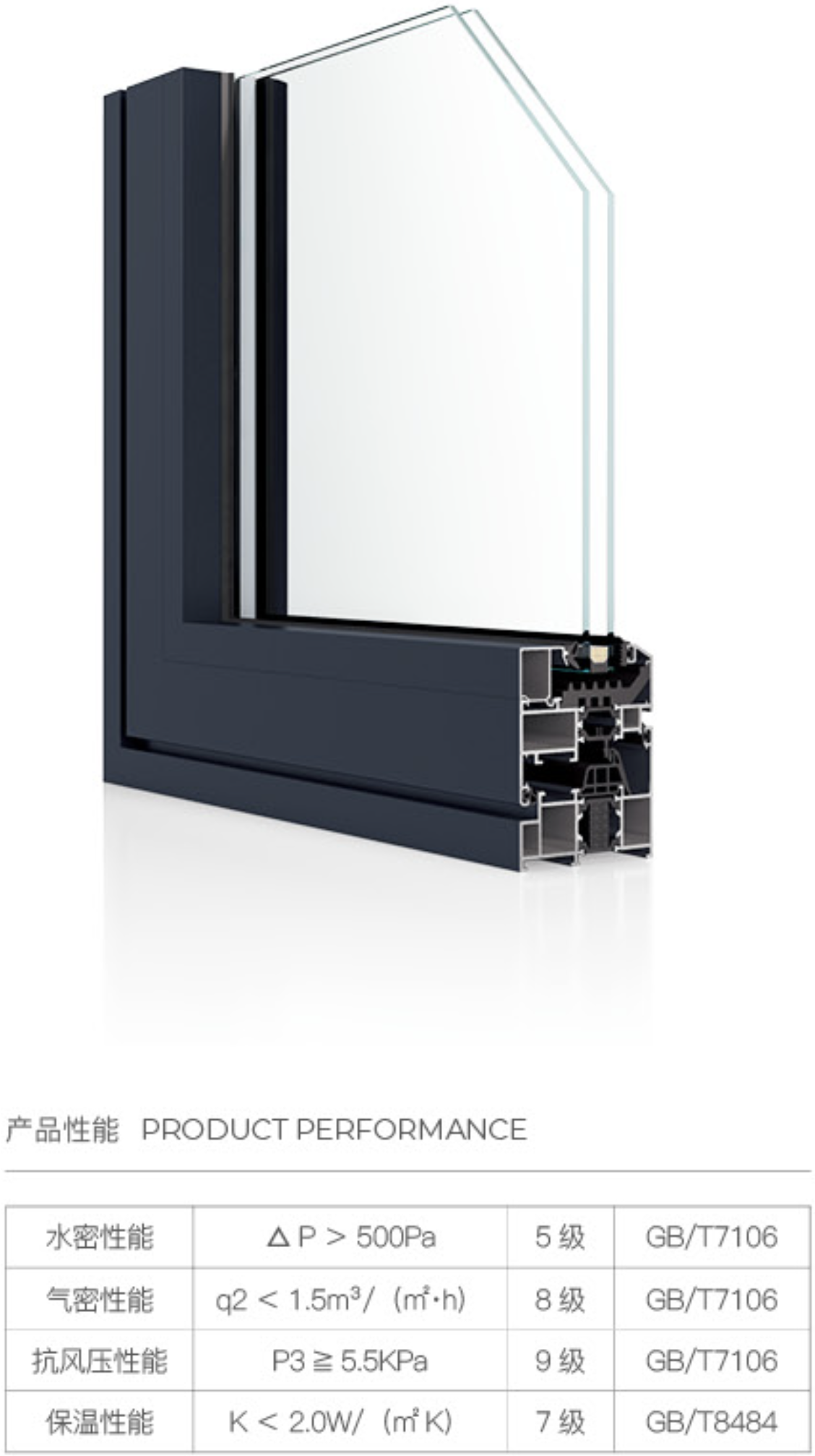 75 斷橋內(nèi)平開(kāi)窗